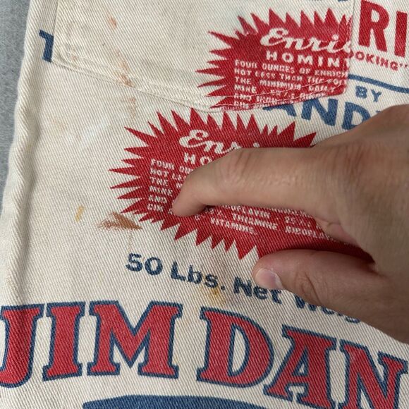 70s Jim Dandy Hominy Grits Flared Pants‎ 30x30 Feed Sack Novelty - Picture 13 of 16